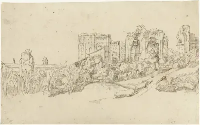Ruïnes van de Thermen van Trajanus