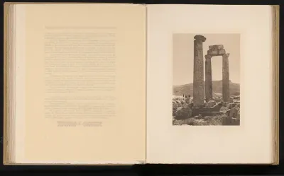 Ruïnes van de Zeustempel in Nemea