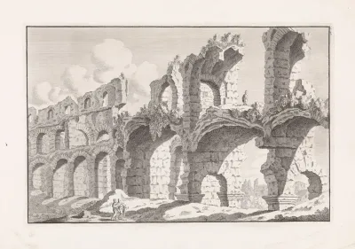 Ruïnes van het colosseum in Rome