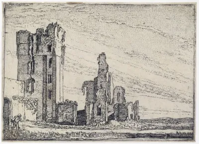 Ruïnes van het Huys te Kleef bij Haarlem