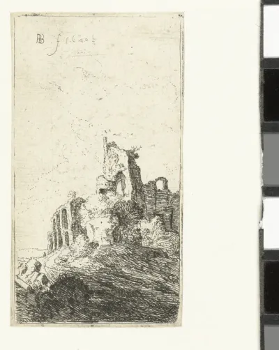 Ruïnes van keizerlijk paleis te Rome