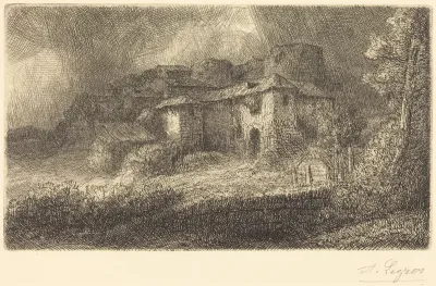 Ruins of a Chateau (Les ruins du chateau)