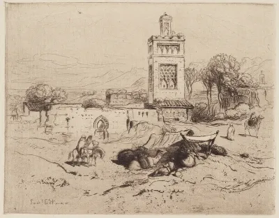 Ruins of a Mosque, Tlemciem, Algeria