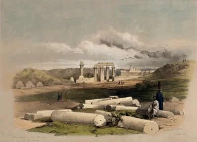 Ruins of Erment, ancient Hermontis, Egypt