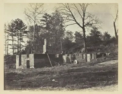 Ruins of Gains' Mill, Virginia