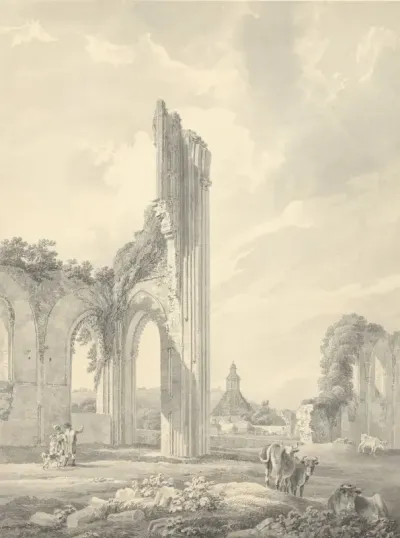 Ruins of Glastonbury Abbey