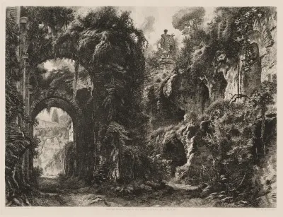 Ruins of the House of Septimius Severus on the Palatine (Rovine della casa di S.S. sul Palatino )