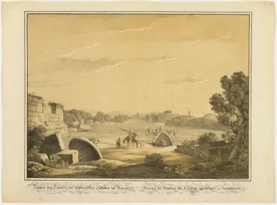 Ruins of the Temple of Jupiter at Agrigente