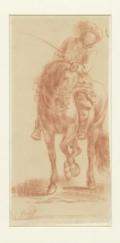 Ruiter, van voren