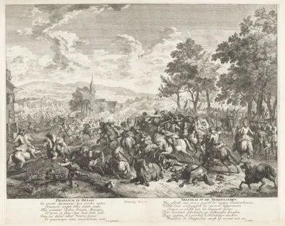 Ruitergevecht, ca. 1702