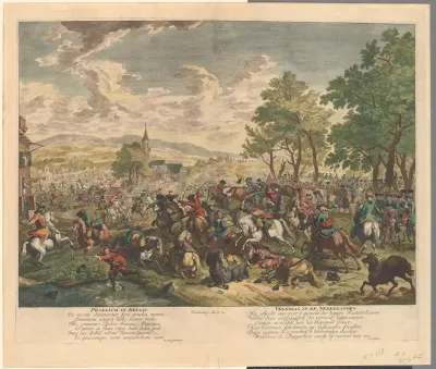 Ruitergevecht, ca. 1702