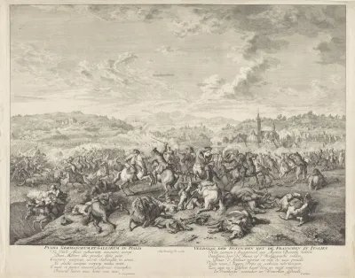 Ruitergevecht in Noord-Italië, ca. 1702-1703