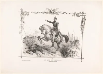 Ruiterportet van de hertog van Nemours