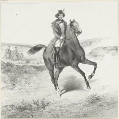 Ruiterportret van Alexander I, prins der Nederlanden