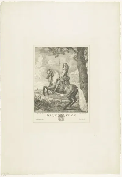 Ruiterportret van Dirk Tulp