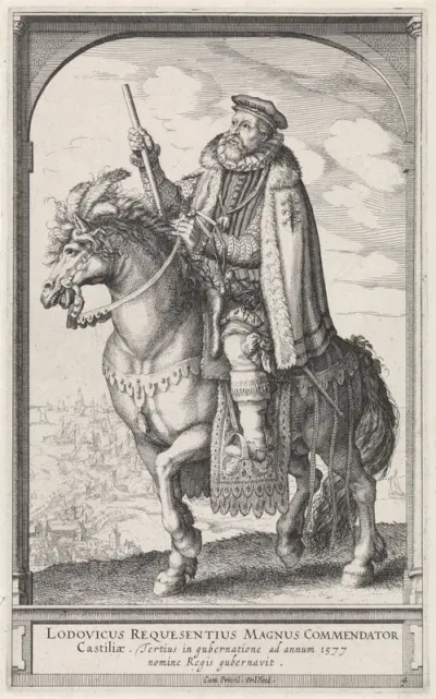Ruiterportret van Don Luis Requesens