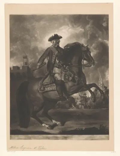 Ruiterportret van John Ligonier