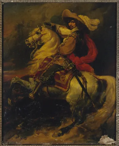Ruiterportret van Josias von Rantzau