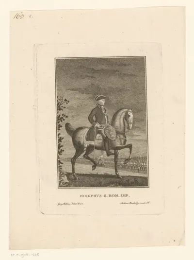 Ruiterportret van Jozef II, Duits keizer
