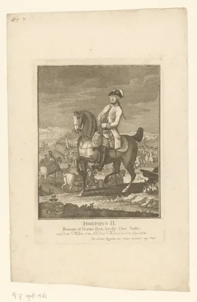 Ruiterportret van Jozef II, Duits keizer