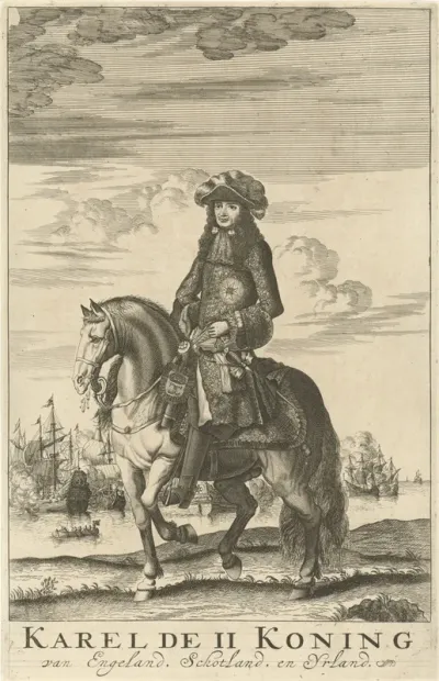 Ruiterportret van Karel II, koning van Engeland