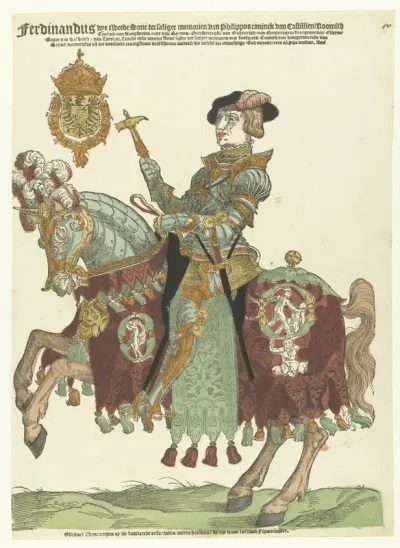 Ruiterportret van keizer Ferdinand I