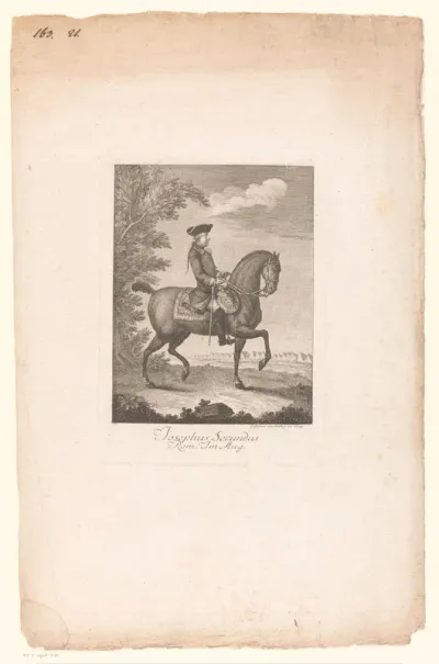 Ruiterportret van keizer Jozef II