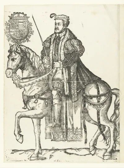 Ruiterportret van keizer Karel V