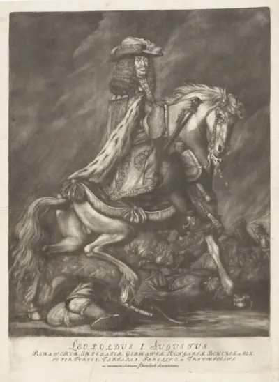 Ruiterportret van keizer Leopold I