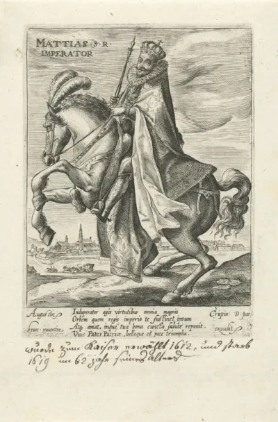 Ruiterportret van keizer Matthias
