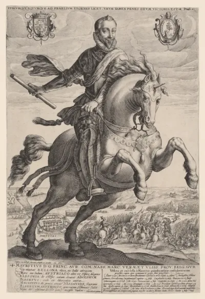 Ruiterportret van Maurits, prins van Oranje