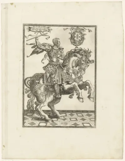 Ruiterportret van Ottavio Farnese