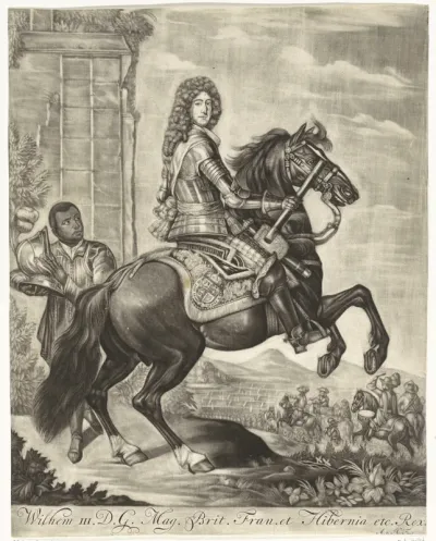 Ruiterportret van Willem III, prins van Oranje