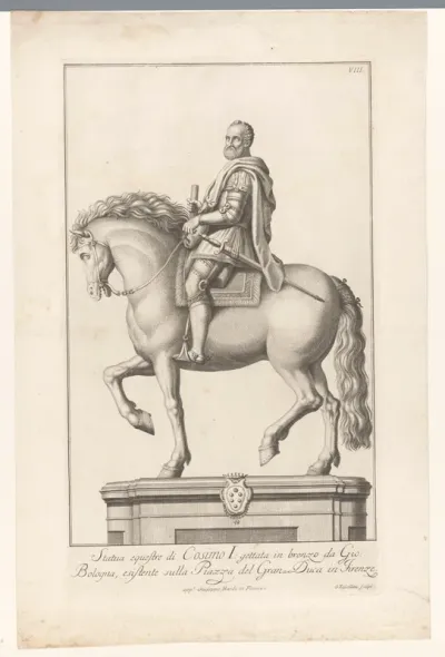 Ruiterstandbeeld van Cosimo I de' Medici, groothertog van Toscane