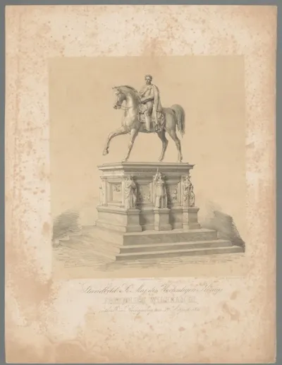 Ruiterstandbeeld van Frederik Willem III, koning van Pruisen