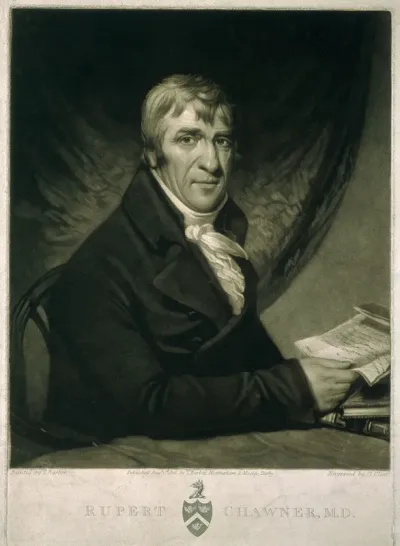 Rupert Chawner. Mezzotint by G. Clint, 1806, after T. Barber