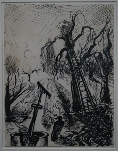 Rural Scene: Cropping a Tree