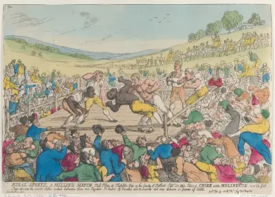 Rural Sports, A Milling Match
