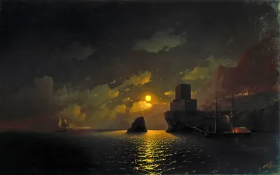 Russian squadron at the Sevastopol roadstead