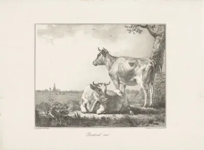 Rustend vee