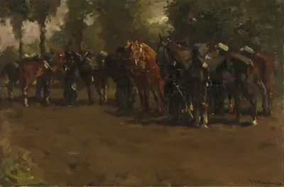 Rustende cavalerie