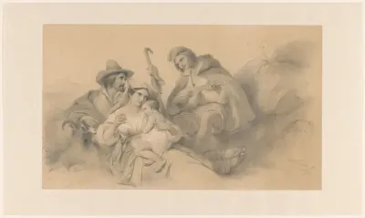 Rustende landlieden