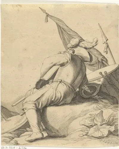 Rustende soldaat