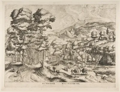 Rustic Market (Nundinae Rusticorum), from "The Large Landscapes"