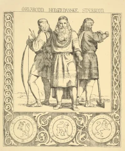 "ØRVARODD. HOLGER DANSKE. STÆRKODD."