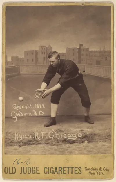 Ryan, Right Field, Chicago, from the series Old Judge Cigarettes
