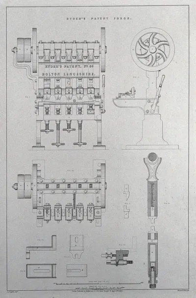 Ryder's patent forge / C