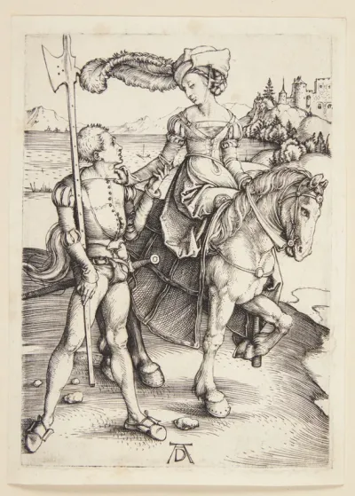 Ryttersken og landsknægten