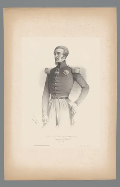S.A.R. le duc de Nemours, lieutenant général. (Armée d'Afrique.)