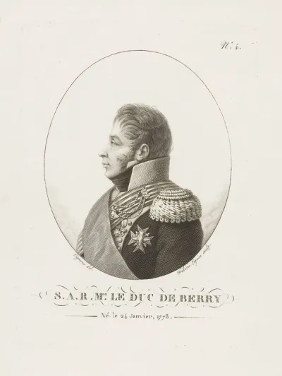 S.A.R. Mgr. Le Duc de Berry